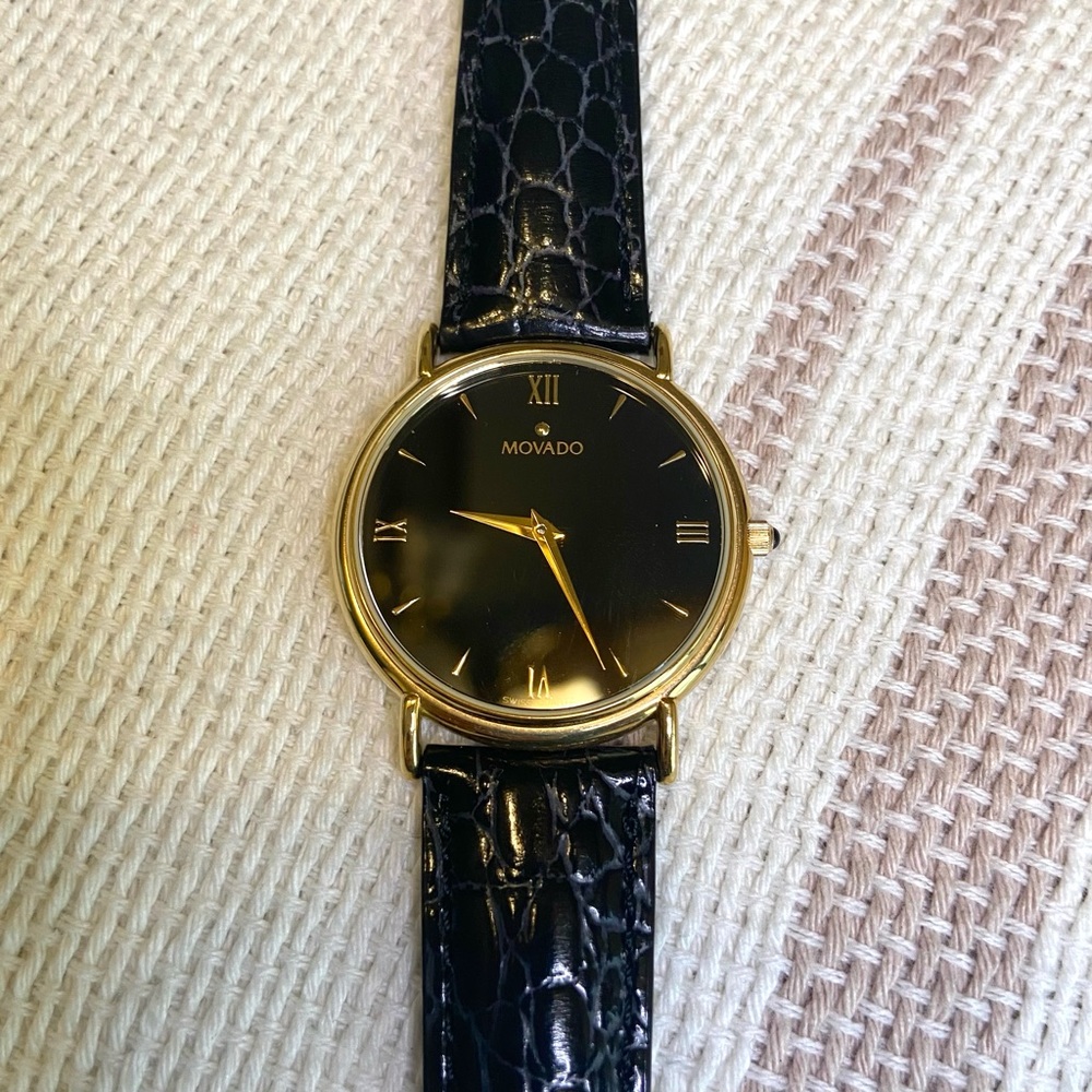 Vintage Movado Gentry Collection Mens Watch